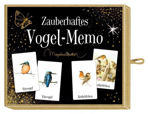 Schachtelspiel - Zauberhaftes Vogel-Memo